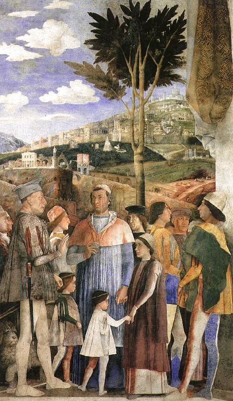 The Meeting, Andrea Mantegna